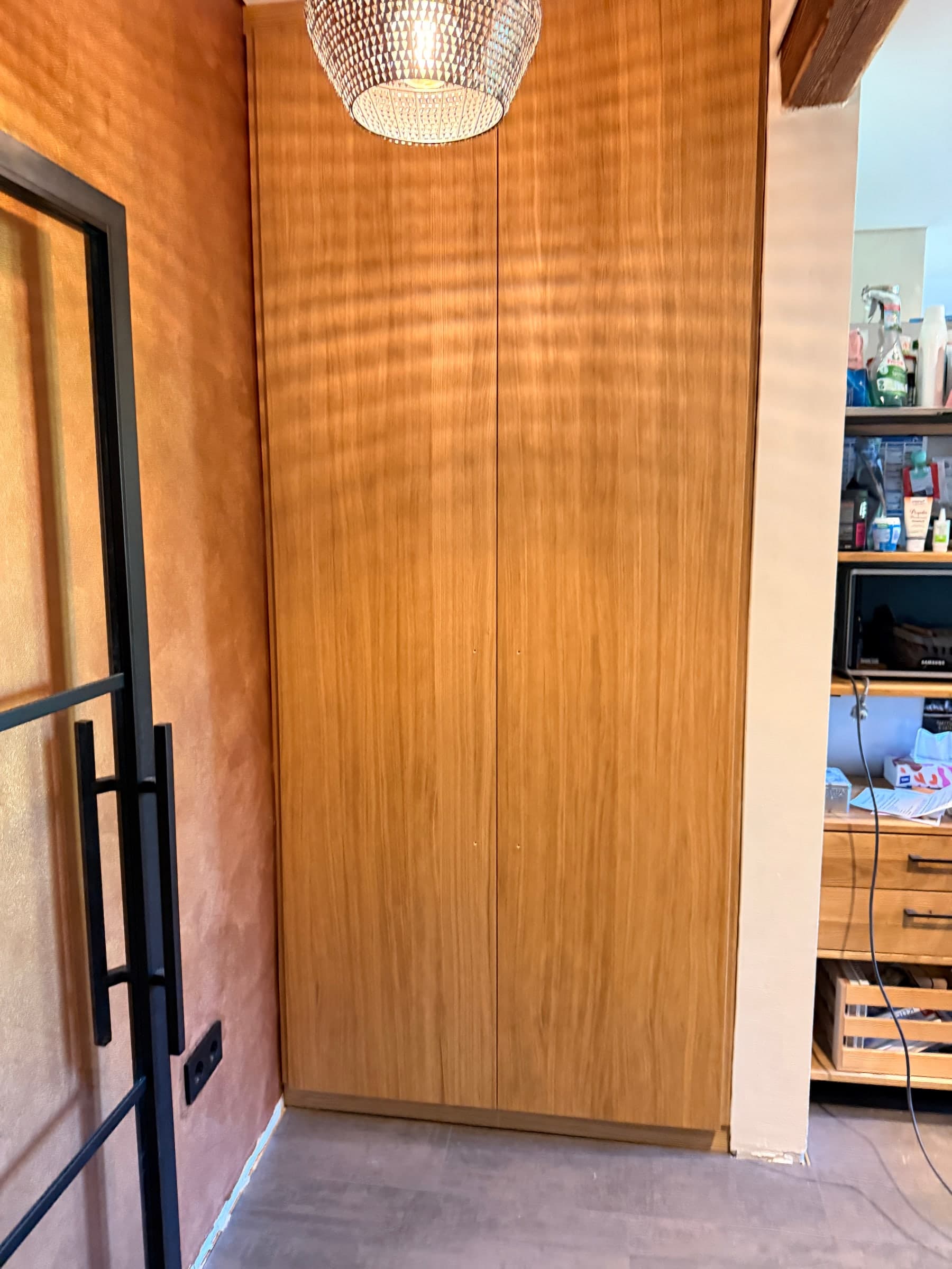 Einbauschrank aus Eiche — Projekt Schwetzingen