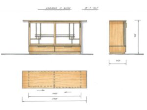 kommode massivholz sideboard schreinerei Mannheim Tischler Heidelberg